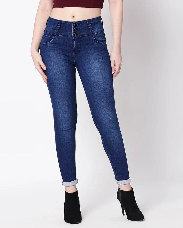 Jeans cintura alta