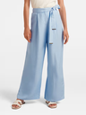 Calça de linho wide leg